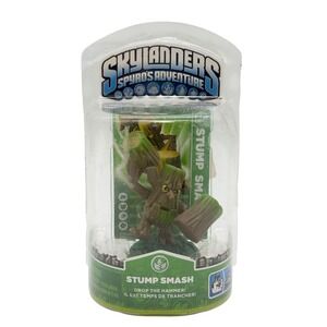 Skylanders Spyros Adventure Stump Smash Figure Life Element Green Activision New